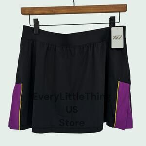 NEW Tail Skort Medium Tennis Pickleball Golf Black Purple